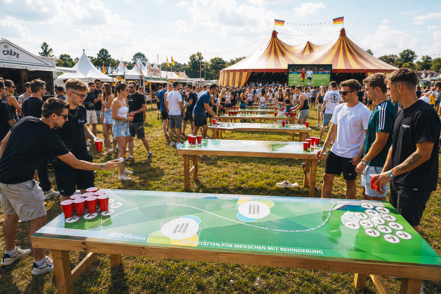 Bierpong Tische